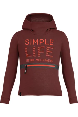 Salewa Simple Life Dry Kblank-spacefelpa con cappuccio