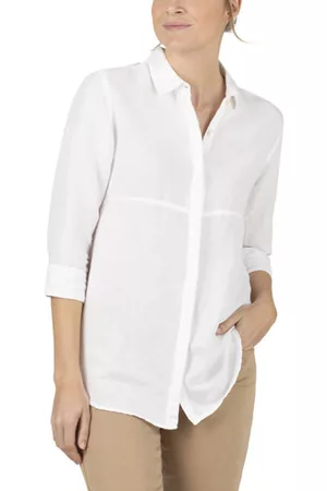 Timezone Donna Camicie a maniche lunghe - Feminine Linen Blouse W - camicia a maniche lunghe - donna