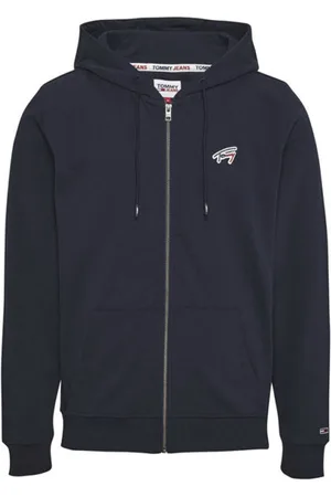Tommy Hilfiger Regular Signature Zip Mblank-spacefelpa con cappuccio