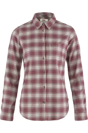 Fjällräven Övik Flannelblank-spacecamicia maniche lunghe