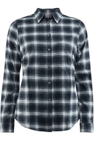 Fjällräven Övik Flannelblank-spacecamicia maniche lunghe