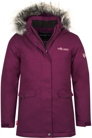TROLLKIDS Girls Oslo Coat XTblank-spacegiacca trekking