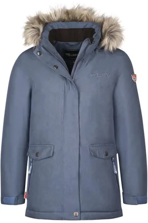 TROLLKIDS Girls Oslo Coat XTblank-spacegiacca trekking