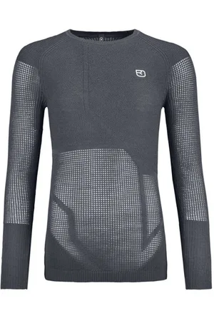 ORTOVOX Merino Thermoventblank-spacemaglietta tecnica a maniche lunghe