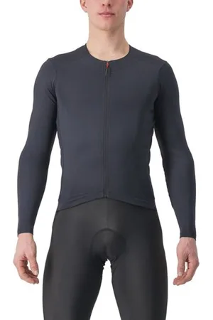 Castelli Fly LSblank-spacemaglia ciclismo manica lunga
