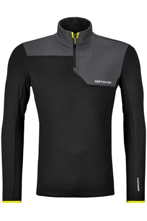 ORTOVOX Fleece Light Zip Mblank-spacefelpa in pile