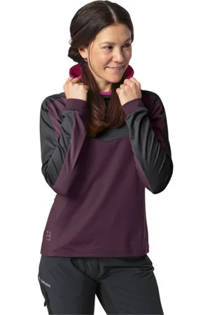 Vaude W Qimsa LS IIblank-spacemaglia ciclismo manica lunga