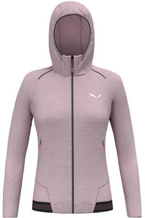 Salewa Pedroc Pl W Hoodieblank-spacefelpa in pile