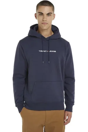 Tommy Hilfiger Tjm Linearblank-spacefelpa con cappuccio