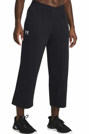 Under Armour Rival Terry Crop Wide Wblank-spacepantaloni fitness