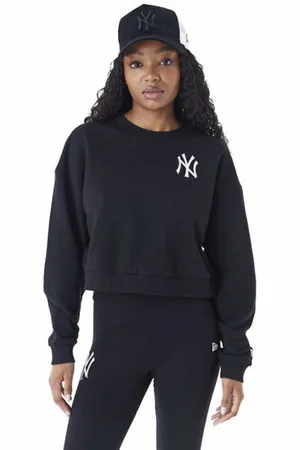 New Era NY Le Crop Crew Wblank-spacefelpa