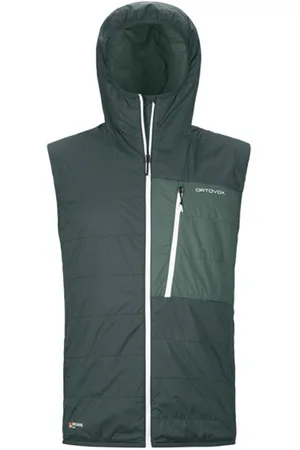 ORTOVOX Swisswool Piz Duanblank-spacegilet