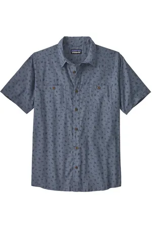 Patagonia Back Stepblank-spacecamicia a maniche corte