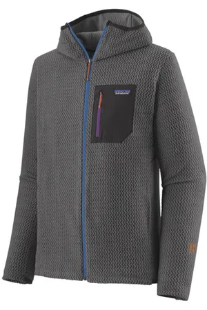 Patagonia R1 Full-Zipblank-spacefelpa in pile