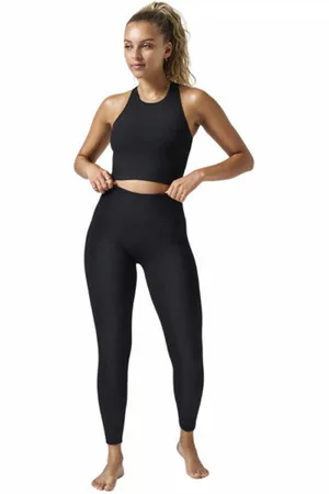 Casall Multi Rib Seamless Wblank-spaceleggings fitness
