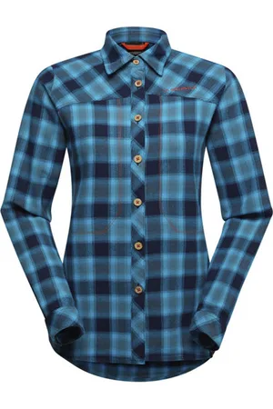 La Sportiva Rambler Flannel Wblank-spacecamicia a maniche lunghe