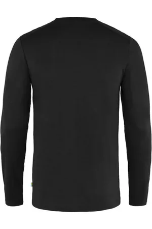 Fjällräven Abisko Wool LS Mblank-spacemaglia a manica lunga