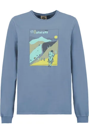 E9 Momentblank-spacemaglia a maniche lunghe