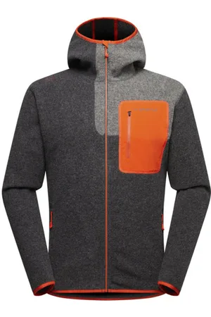 La Sportiva Agon Mblank-spacefelpa con cappuccio