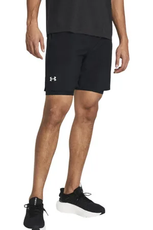 Under Armour Launch 7 2-in-1blank-spacepantaloni corti running
