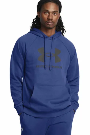 Under Armour Rival Fleece Logo Mblank-spacefelpa con cappuccio