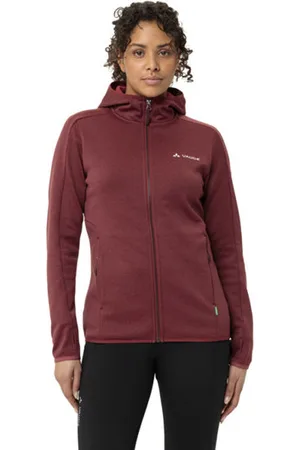 Vaude Wo Valsorda Fleece Hoodyblank-spacefelpa in pile