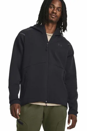 Under Armour Unstoppable Fleece Full Zip Mblank-spacefelpa con cappuccio