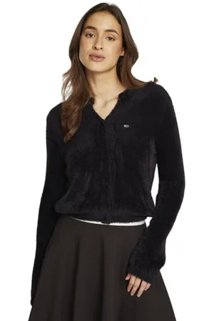 Tommy Hilfiger TJW Lofty Cardigan Wblank-spacemaglione a maniche lunghe