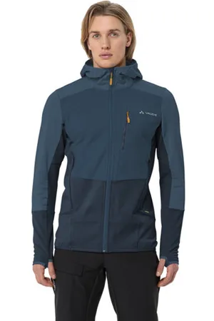 Vaude Me Monviso Grid Fleeceblank-spacegiacca in pile