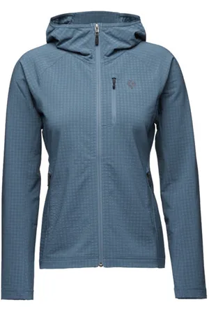 Black Diamond W Coefficient Storm Fz Hoodyblank-spacegiacca softshell