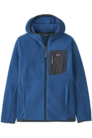 Patagonia R1 Full-Zipblank-spacefelpa in pile
