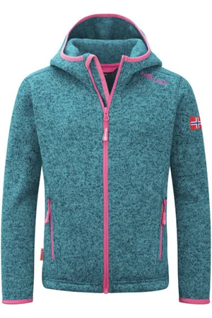 TROLLKIDS Girls Jondalen XT Wblank-spacefelpa in pile
