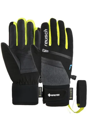 Reusch Travis GORE-TEX Juniorblank-spaceguanti da sci