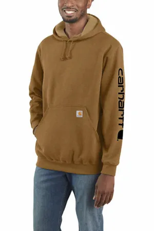 Carhartt Logo Mblank-spacefelpa con cappuccio