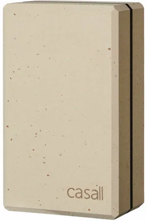 Casall Yoga Block Bambooblank-spacemattoncino yoga