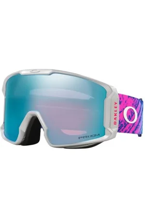 Oakley Line Miner L "Lucas Braathen" Signatureblank-spacemaschera da sci