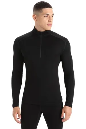Icebreaker Merino 260 Tech Half-Zip-Thermoblank-spacemaglia maniche lunghe