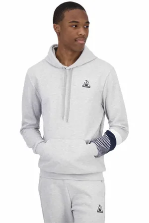 Le Coq Sportif Heritage Mblank-spacefelpa con cappuccio
