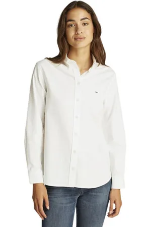 Tommy Hilfiger TJW Oxfordblank-spacecamicia a maniche lunghe