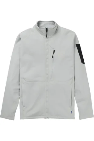 Burton Baker Stretch Fleece Full-Zip Mblank-spacefelpa in pile