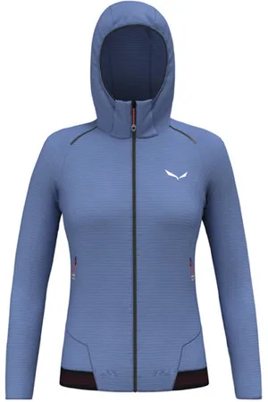 Salewa Pedroc Pl W Hoodieblank-spacefelpa in pile