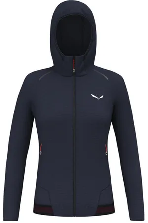 Salewa Pedroc Pl W Hoodieblank-spacefelpa in pile