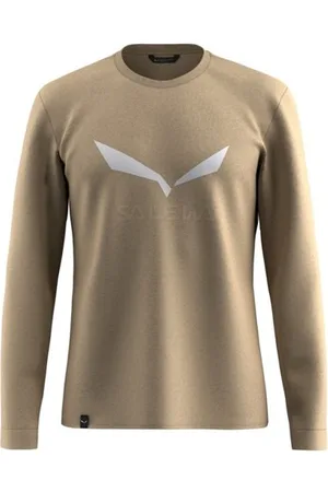 Salewa Solidlogo Dryblank-spacemaglia a maniche lunghe