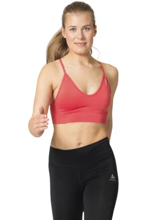 Odlo Sport Padded Seamless Soft Wblank-spacereggiseno sportivo basso sostegno