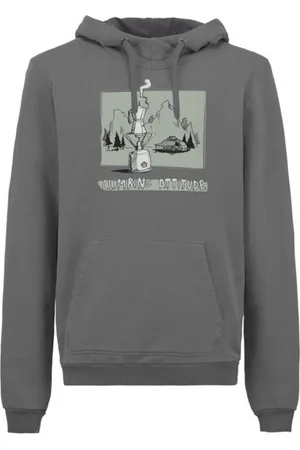 E9 Hoodblank-spacefelpa con cappuccio