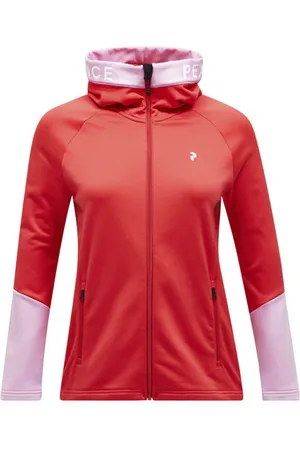 Peak Performance Rider Zip Hoodblank-spacegiacca con cappuccio