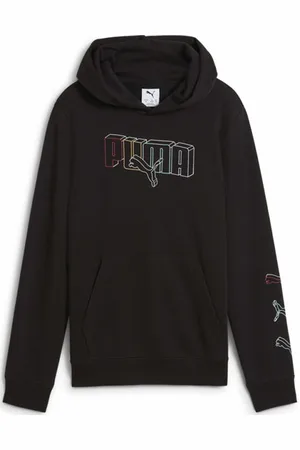 PUMA Essential Logo Jrblank-spacefelpa con cappuccio