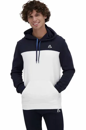 Le Coq Sportif Heritage Mblank-spacefelpa con cappuccio
