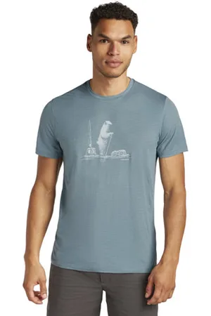 Icebreaker Merino 150 Tech Lite Polar Paddleblank-spaceT-shirt