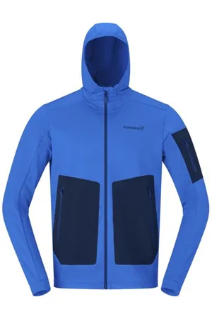NORRØNA Falketind warm2 stretch Hood Mblank-spacefelpa in pile